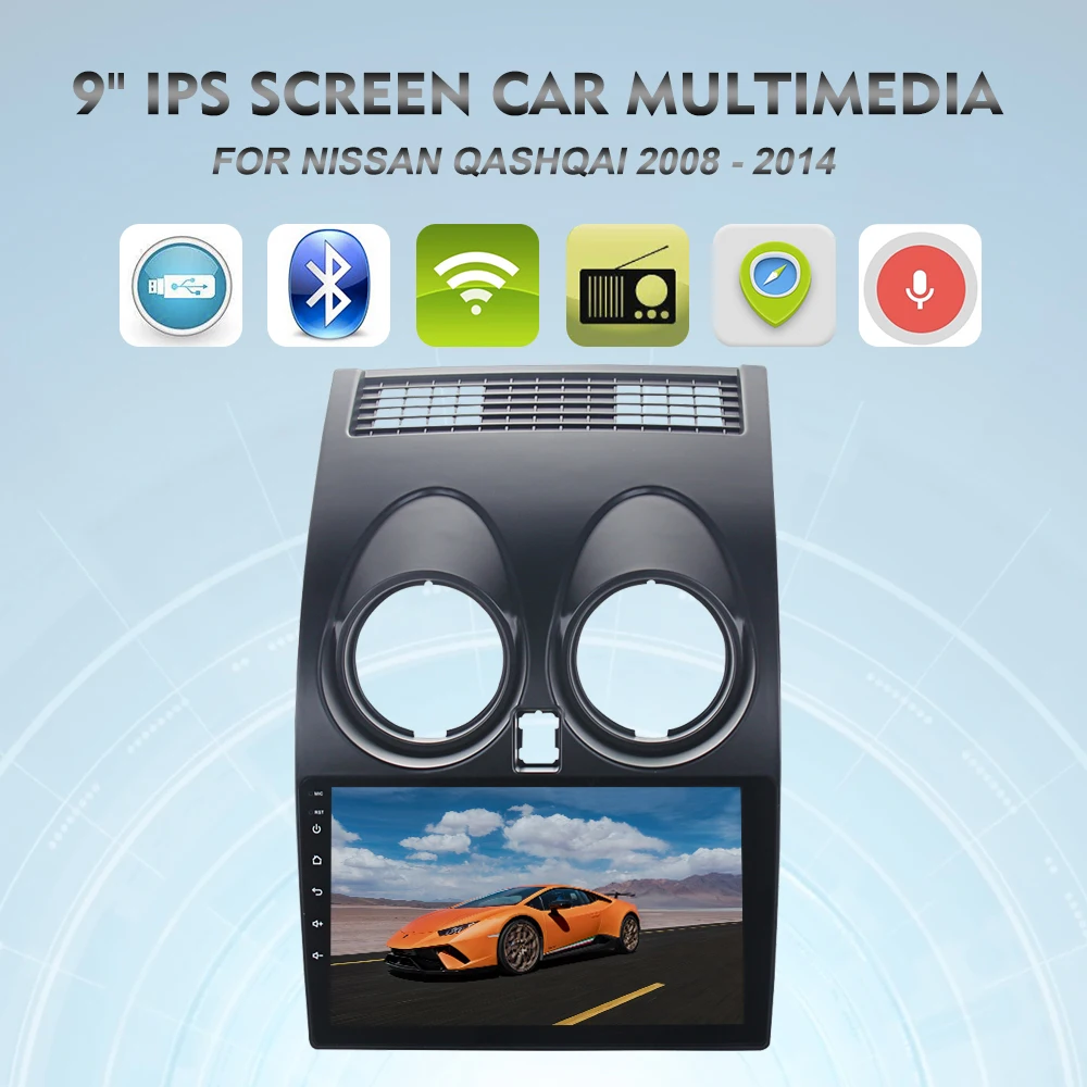 Автомобильный мультимедийный плеер 2 din автомобильный радиоприемник gps android для
