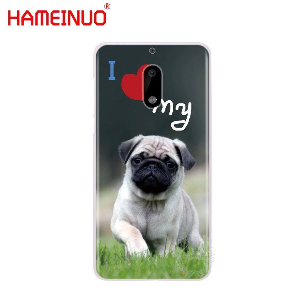 HAMEINUO милый чехол для телефона с рисунком мопса Nokia 9 8 7 6 5 3 Lumia 640 640XL | Мобильные