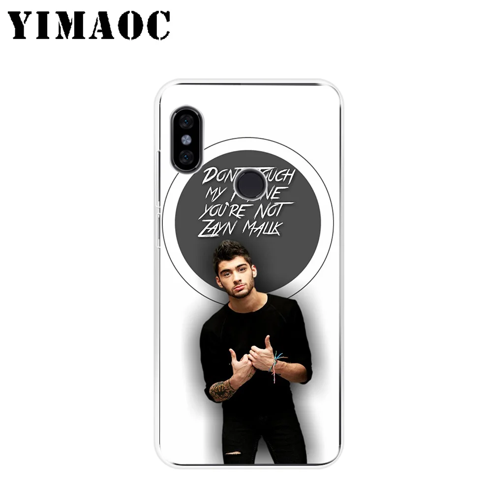 YIMAOC Zayn Malik 1D Мягкий силиконовый чехол для Xiaomi Redmi 6 6A 5A 5 S2 Puls Note 8 7 4X4 4A Pro Go |
