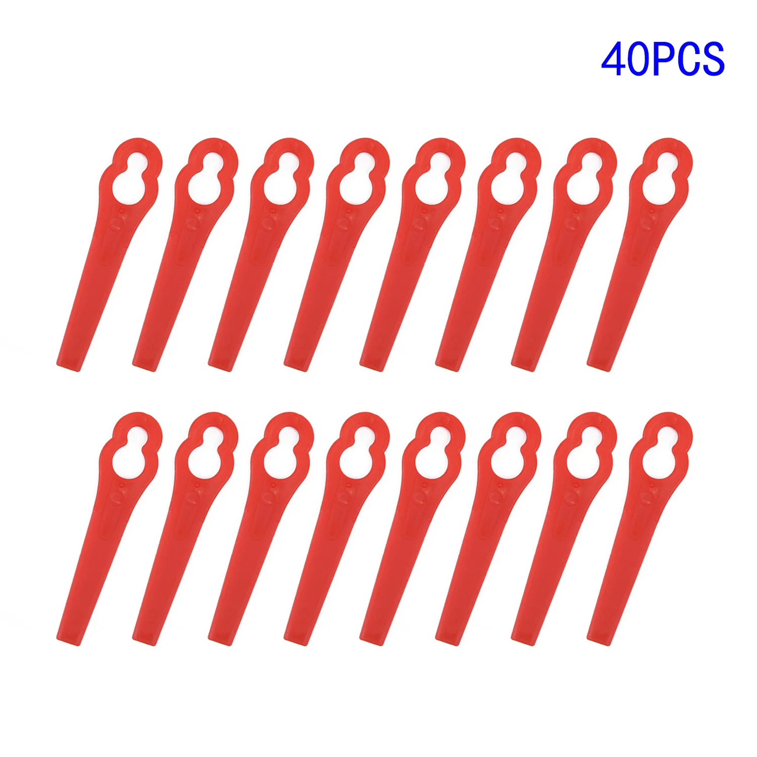 40 шт. сменные Пластиковые лезвия резак для Florabest триммер травы|Детали и