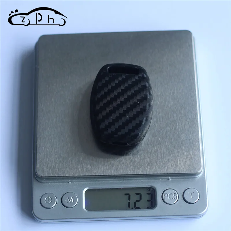 

2 3 Button Carbon Car Remote Key Fob Shell Cover Case For Honda Civic Accord Pilot Fit Crv S2000 Stream Crosstour Insight Cr-z