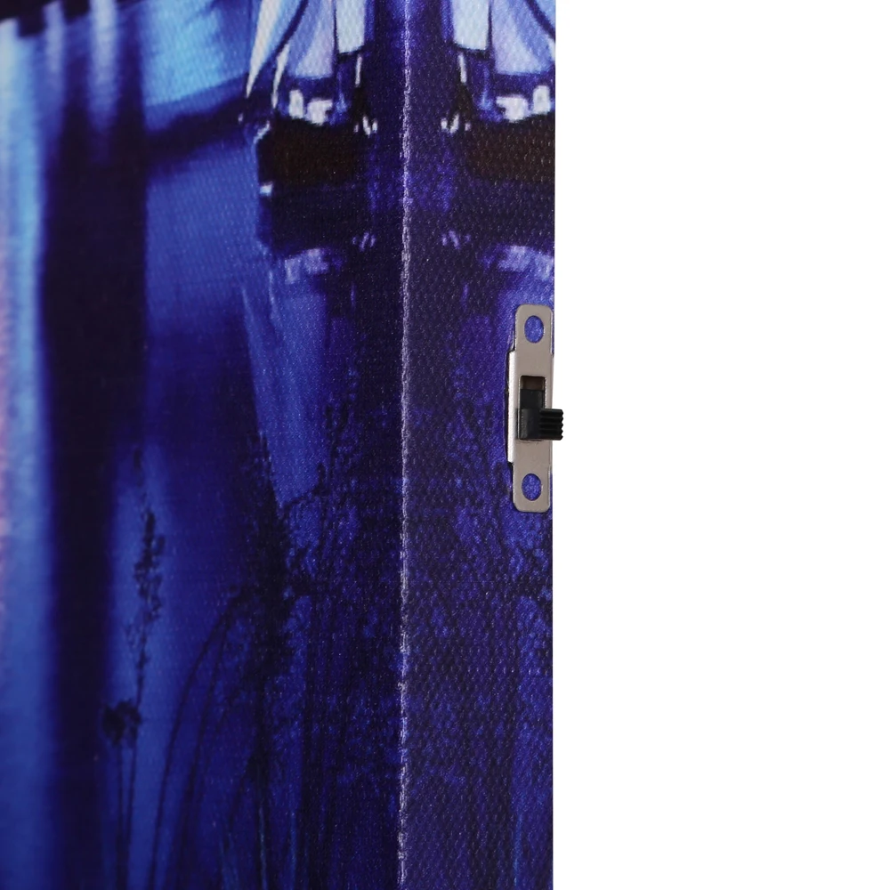 Светящаяся светодиодная Картина на холсте с красивым Парижем Ravensburger store картина