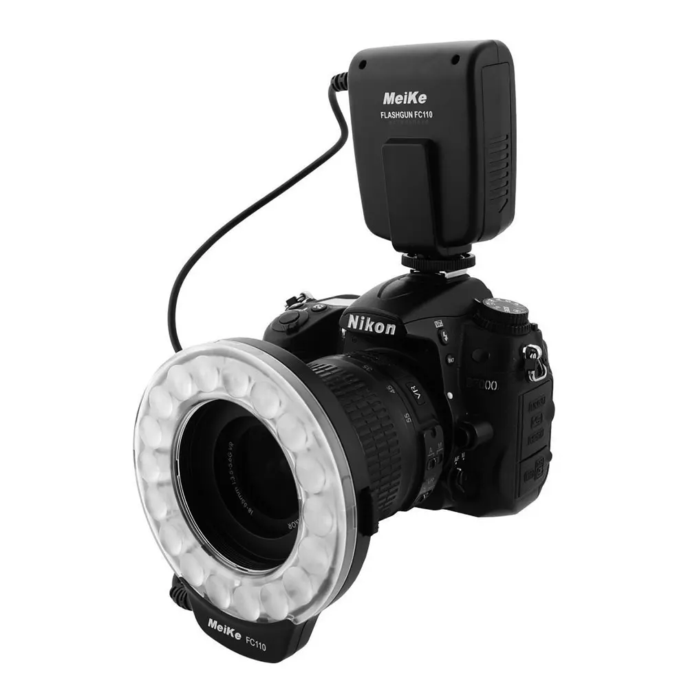 кольцо макро-объектив со вспышкой для Canon EOS 5D Mark II III 6D 7D 50D 60D гб-70d 450D 550D 600D 650d 700D 1000D