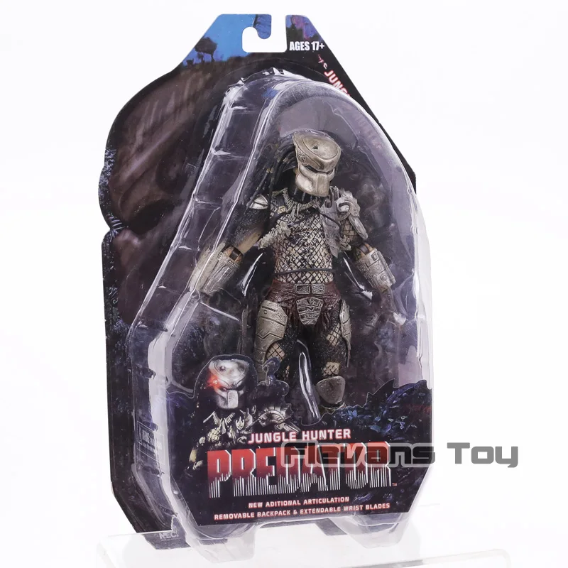 NECA Predator 25th anniversary Figure Jungle Encounter/патруль голландский Охотник за джунглями BJD фигурка модель игрушки