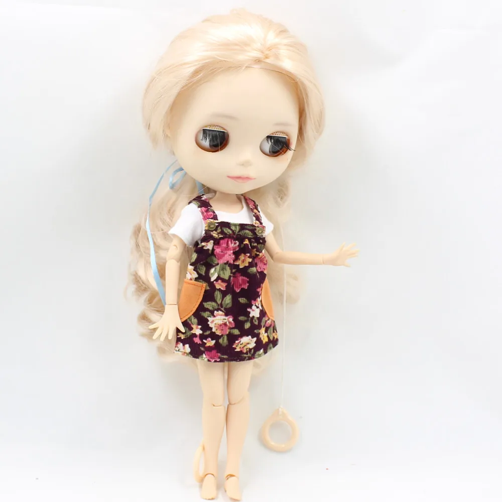 Blyth doll icy jecci Пять комбинезонов весеннее платье цветочный костюм белая рубашка