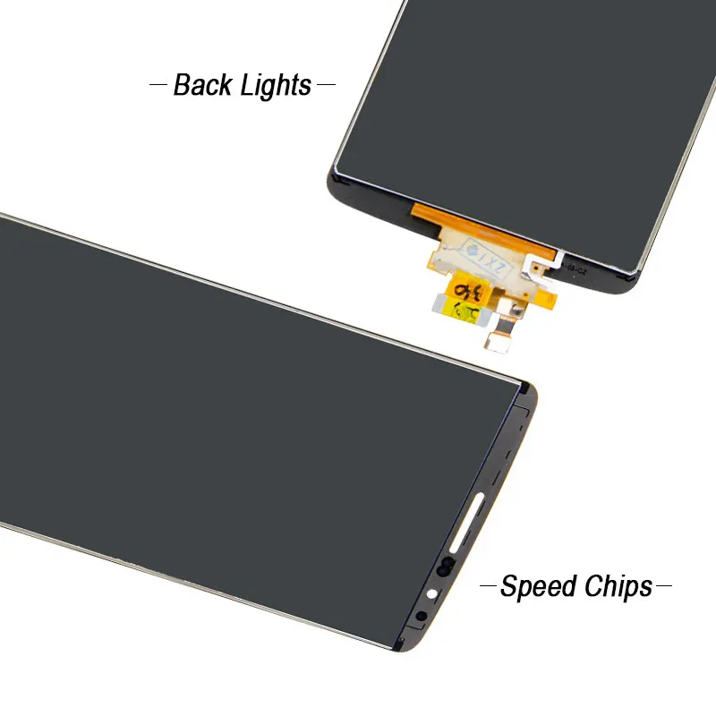 5 &quotдля LG G3 D850 D851 D855 VS985 LS990 ЖК Дисплей кодирующий преобразователь сенсорного