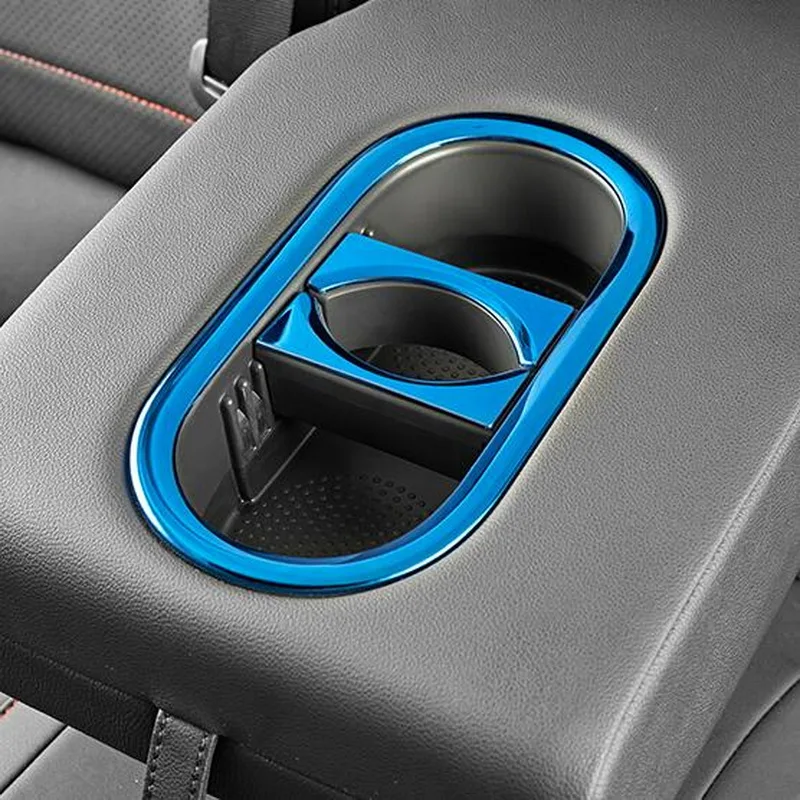 Tonlinker держатель для стакана с водой в салон крышка наклейка для Volkswagen T-ROC-19 автомобильный Стайлинг 4 шт. крышка из нержавеющей стали наклейка