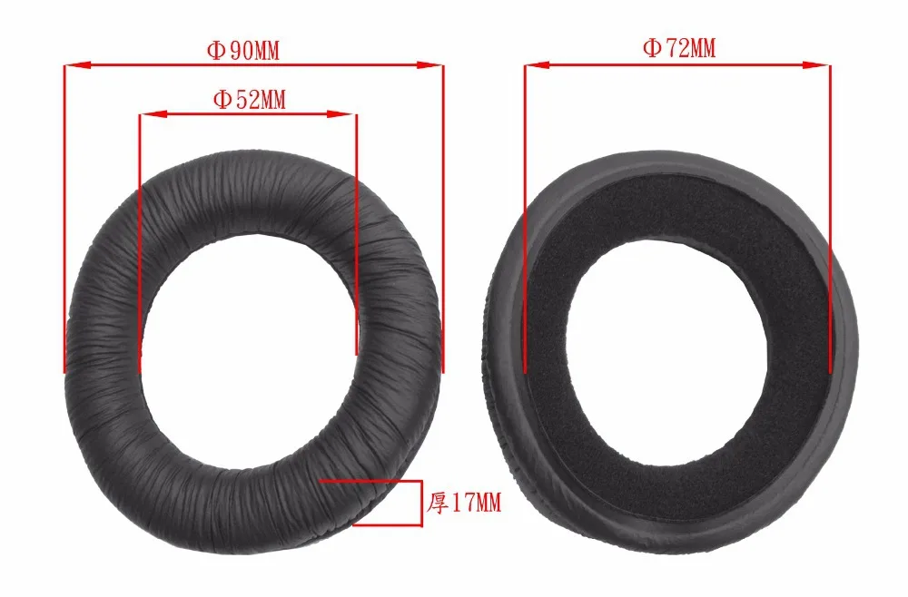 Детские носки по 10 пар наушников Запасные части EarPad амбушюры для Sennheise HD215 HD225 HD440