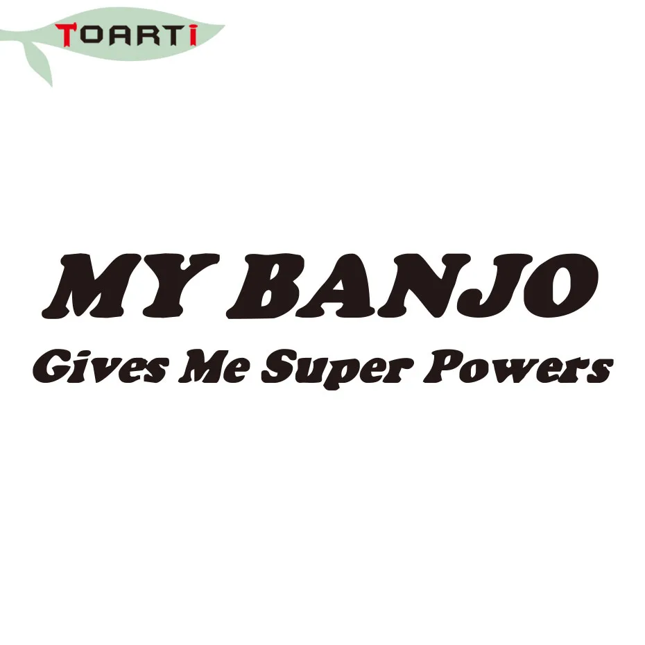My Banjo дает мне наклейка слово декоративная Автомобильная аксессуары Bluegrass струны