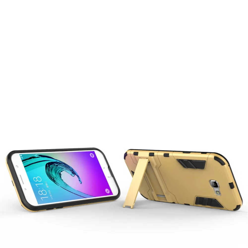 For Samsung Galaxy A3 2017 A320 Resistant Opt Kickstand Armor Hard Rugged Rubber Case 2 in 1 TPU Clip Holster Back Shell Cover |