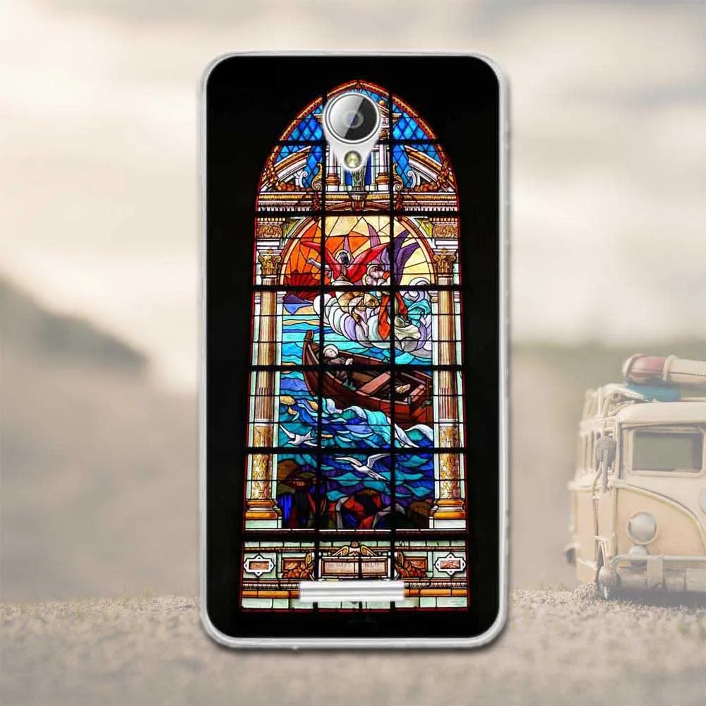 1 Роскошный рельефный 3D чехол с цветочным рисунком для lenovo A5000, мягкий силиконовый чехол для мобильного телефона с пейзажем, чехол s для lenovo A5000 A 5000, чехлы - Цвет: 1