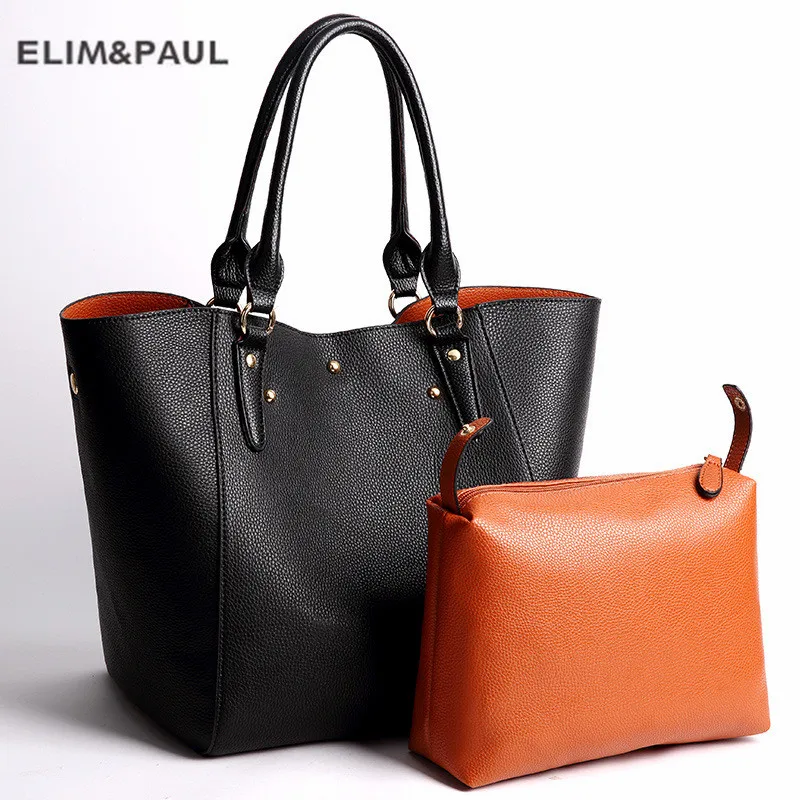 ELIM & PAUL повседневные Tote2018 новые модные сумки оптом с изображением винтажная сумка