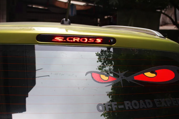 Новое поступление для SX4 S-кросс аксессуар углеродного волокна Стоп лампа