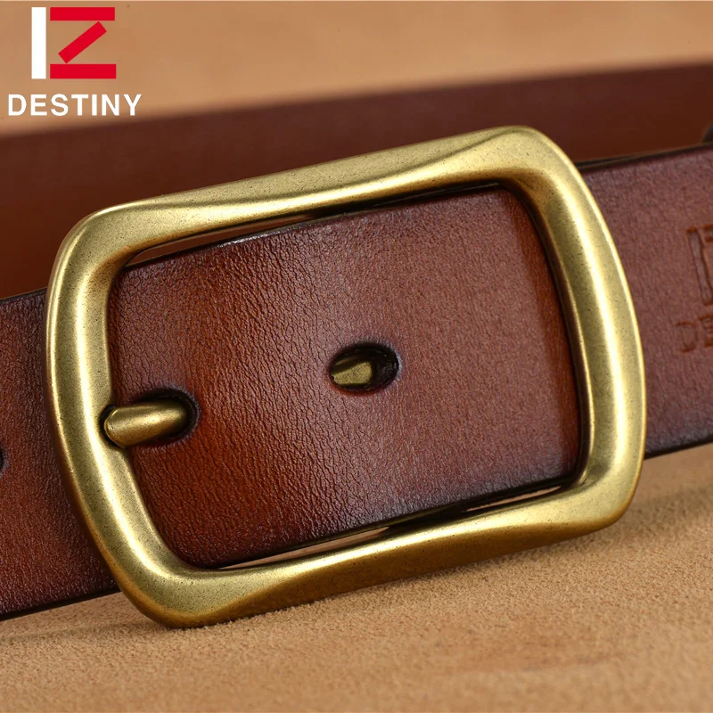 Судьба 100% натуральная кожа ремни для мужчин Роскошные известных брендов ремень