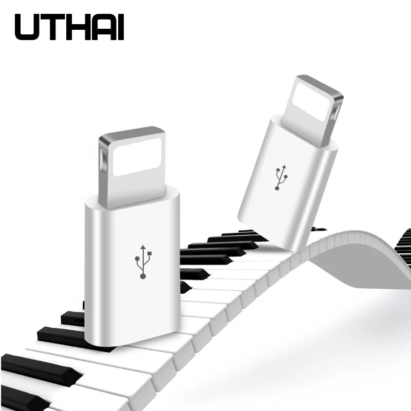 Утхай C29 мини видеокамера с разъемом Micro USB для освещения-8 штырьковыми разъемами с кольцом для ключей для iphone X XS XR 6 7 Plus синхронизации Зарядное устройство преобразователь OTG