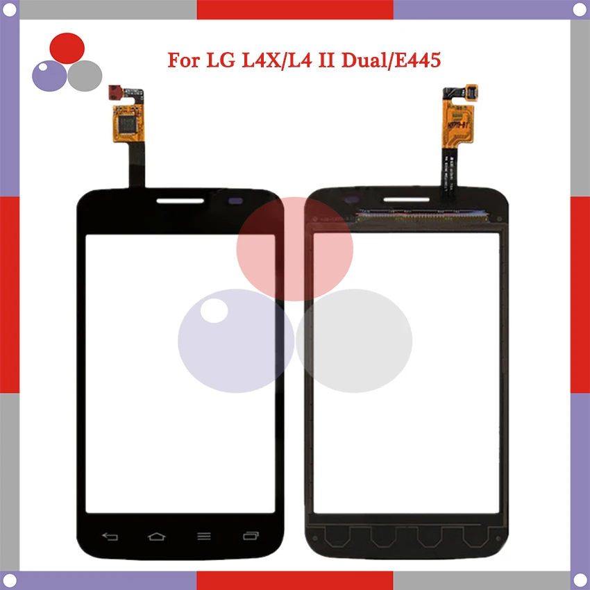 3 8 &quotдля LG Optimus L4 2 II E440 и Dual E445 сенсорный экран панель сенсор дигитайзер внешнее