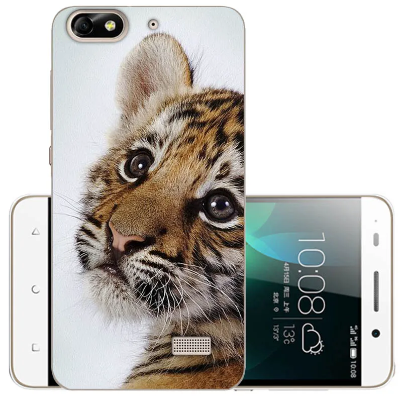Чехол-книжка 5,0 дюйма для huawei Honor 4C, чехол CHC-U01, CHM-U01 чехол для huawei Honor 4C, мягкий силиконовый чехол для huawei G Play Mini