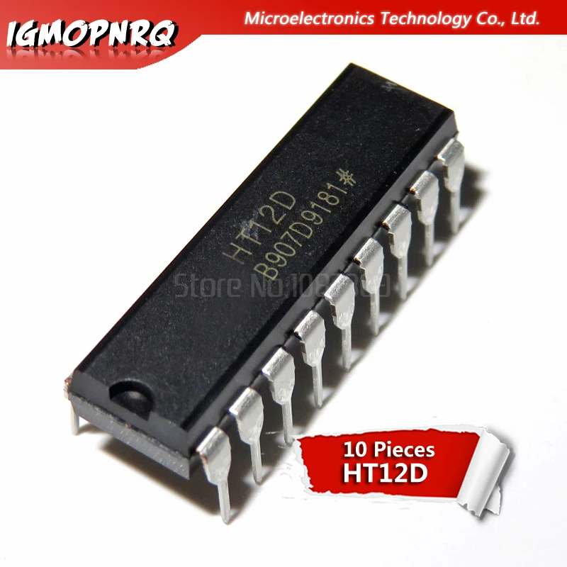 10 шт HT12D DIP 20 HT12 DIP20 12D Горячие продукты|Интегральные схемы| |