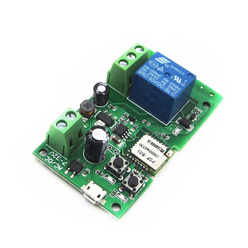 Sonoff DC5V 12 в 24 в 32 В wifi переключатель беспроводной релейный модуль умный дом автоматизация для системы контроля доступа инчинг/самоблокирующийся