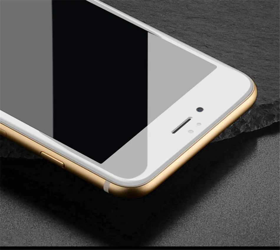 Baseus 0,23 мм закаленное стекло для iPhone 8, 7, 6, 6s Plus, защита экрана, мягкий 3D изогнутый, полное покрытие, защитное стекло, Передняя пленка