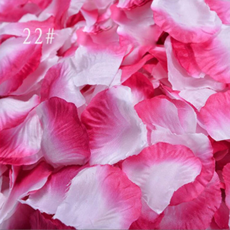 

3000pcs/Lot Silk Rose Petals Leaves Artificial Flowers Petals for Romantic Wedding Decoration Party Decor Festival Table Decors