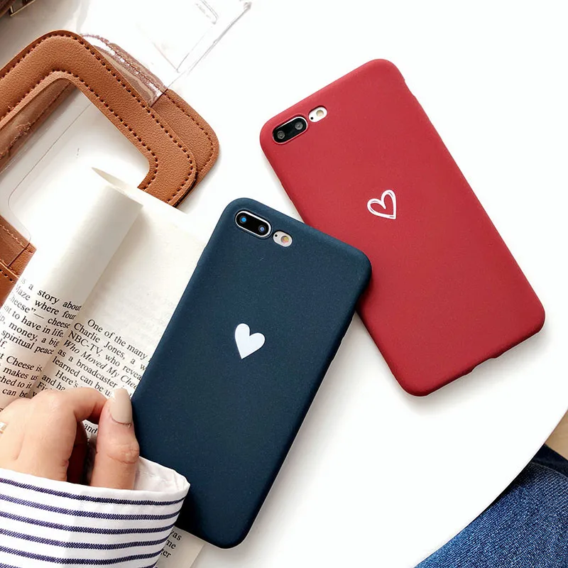 Чехол с узором из сердечек и конфет для iPhone 5 SE ТПУ мягкие силиконовые чехлы 8 7 X 11