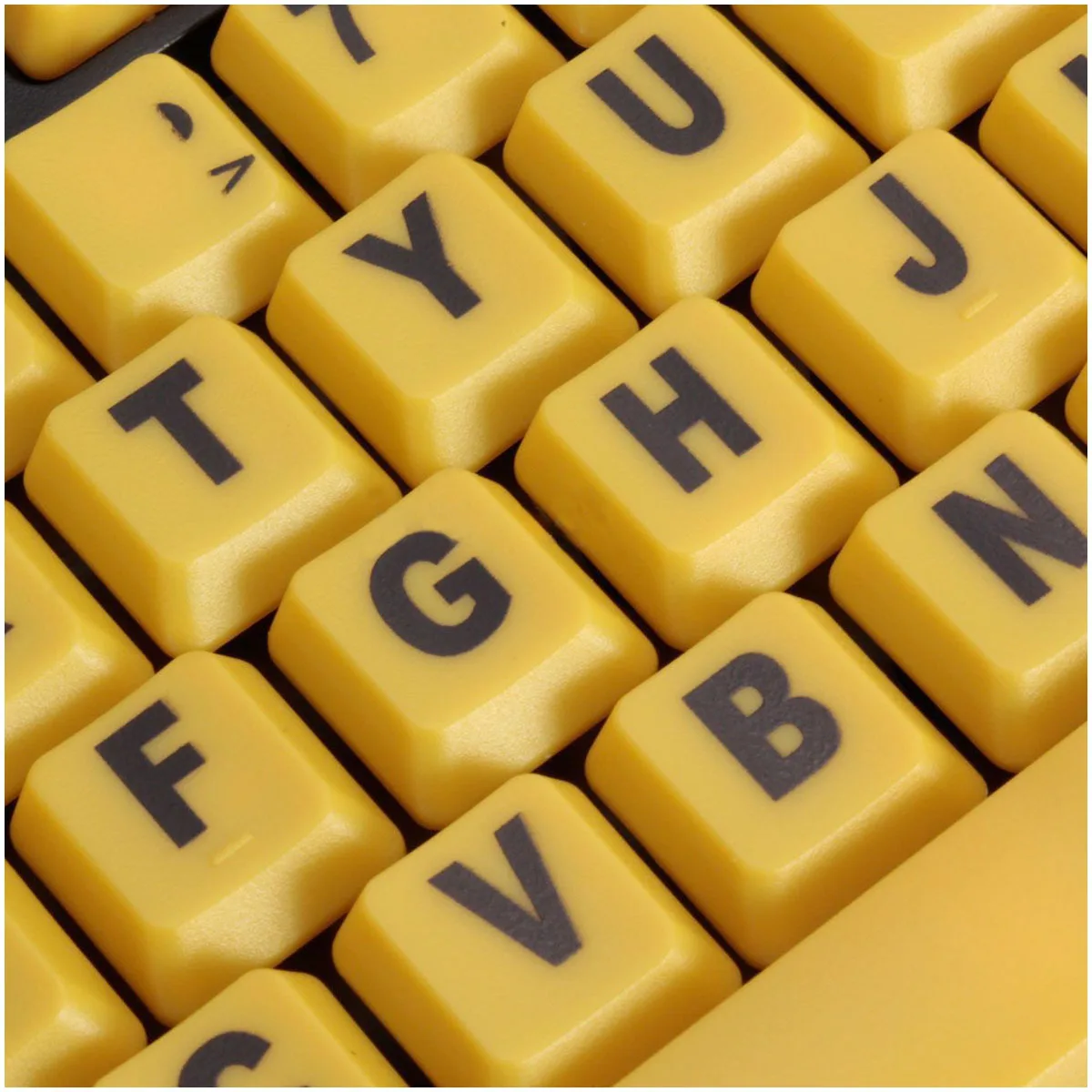 Желтая клавиатура для пожилых людей с большими буквами USB|keyboard keyboard|keyboard yellowyellow