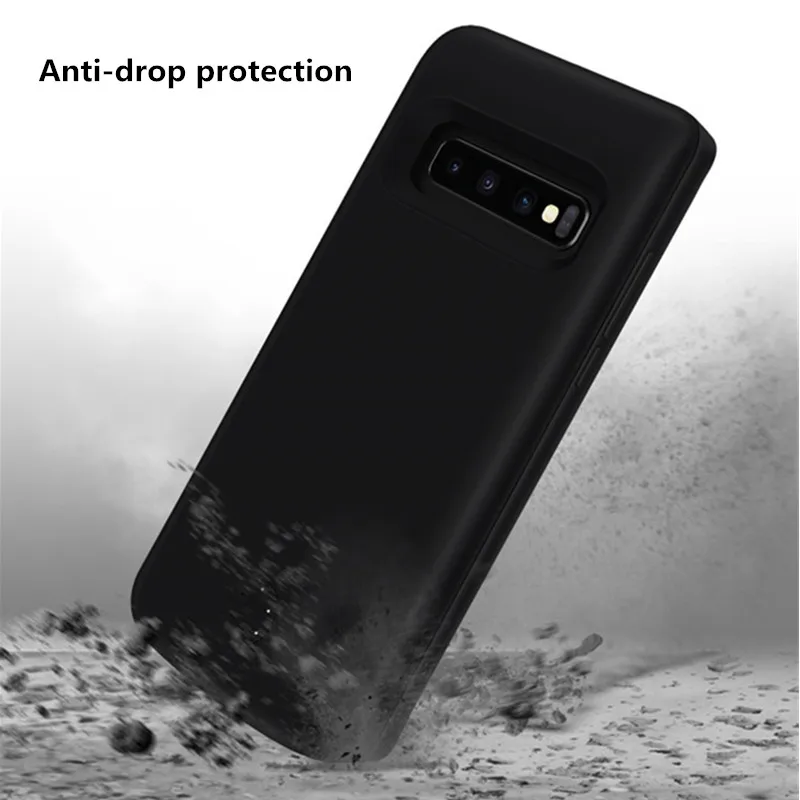 Ударопрочный чехол ZKFYS для зарядки аккумуляторов Samsung Galaxy S10e аккумулятора 5000 мАч