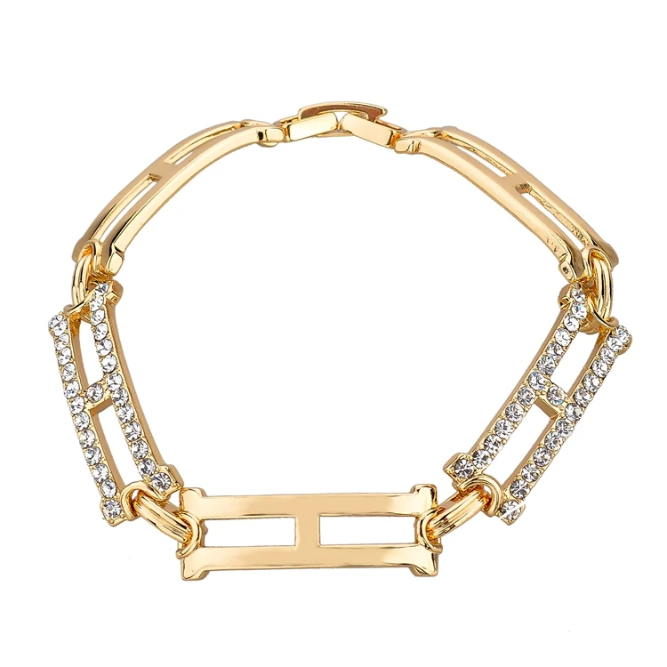Женский серебряный браслет с кристаллами SBR140292|silver bracelet|bracelets & banglesbangles for women |