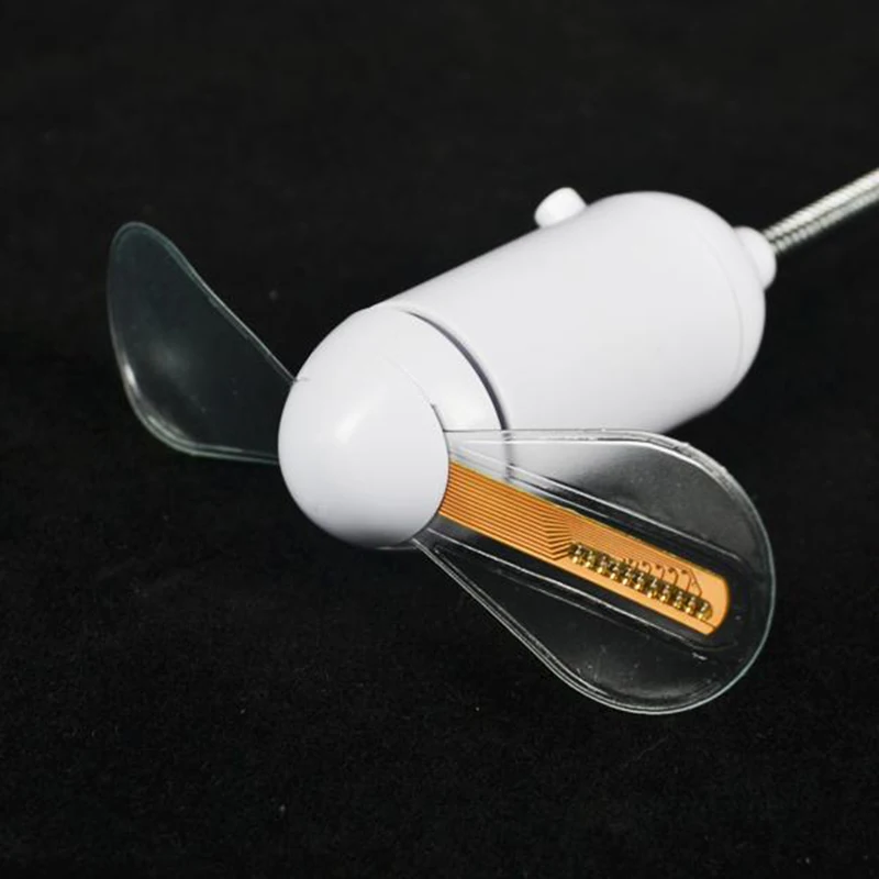 DIY Творческий Регулируемый мини USB вентиляторы с светодиодный вентилятор