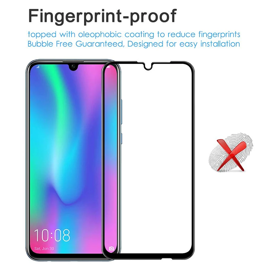 Закаленное стекло для huawei Honor 10 20 Lite 10i защита экрана полное покрытие Защитное стекло для Honor 10 10i lite 20 pro стекло