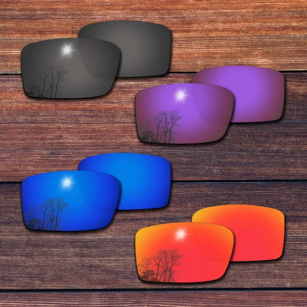 4 Pairs OOWLIT поляризованные Сменные линзы для-солнцезащитные очки Oakley Gascan солнцезащитные очки с оправой-сорта - Цвет линз: 4 Pairs