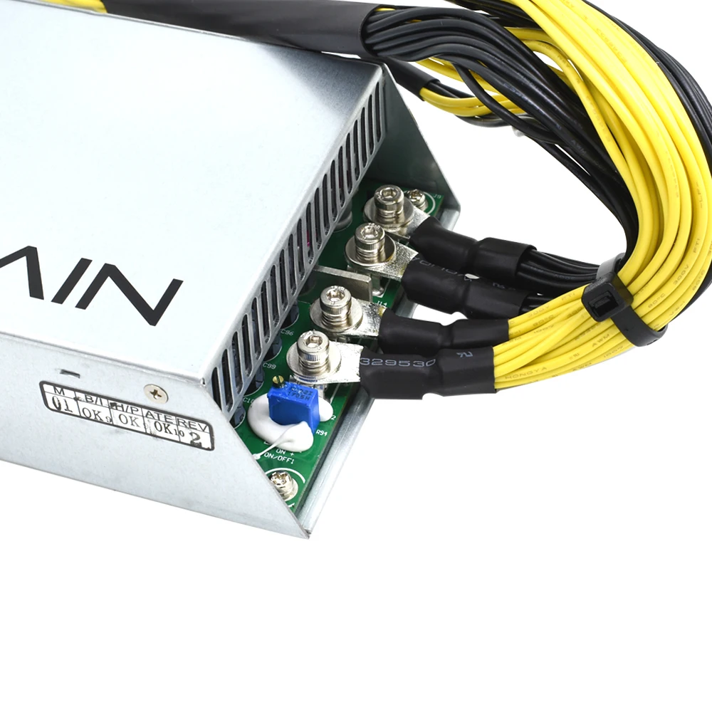 TISHRIC PSU оригинальный 1600 Вт добыча питания для Bitmain Antminer S9 L3 D3 APW3 + 6PIN * 10 Bitcoin Miner|supply