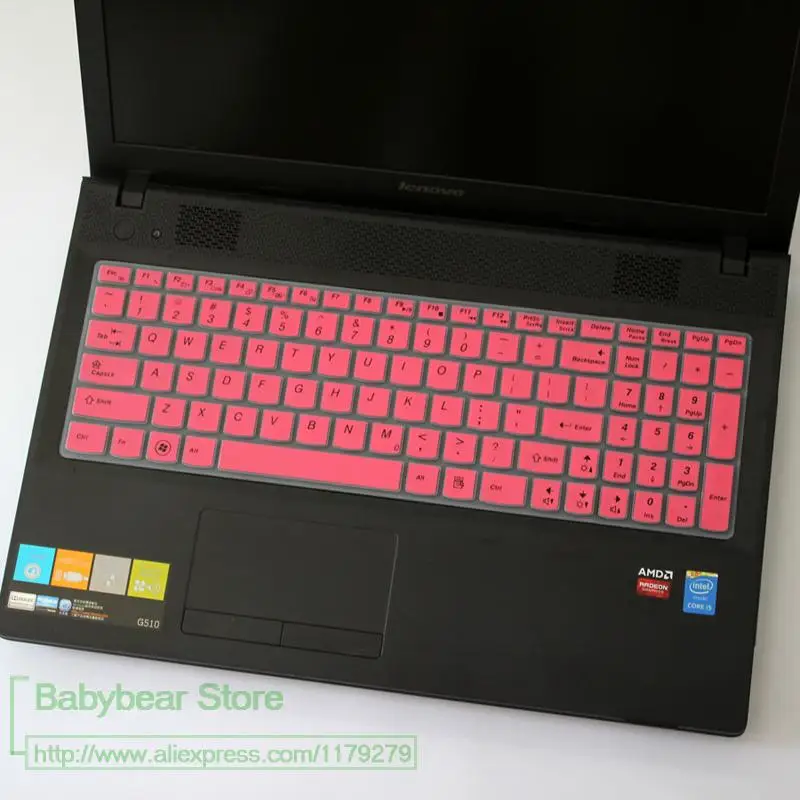 Силиконовый чехол для клавиатуры Lenovo Ideapad 15 6 дюйма защитный Z50-75 500-15 500 Y700 2016 год 2019