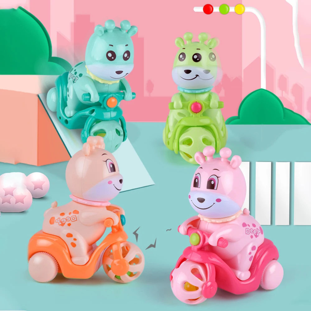 1 шт. Лидер продаж забавная заводная детская игрушка мультяшный щенок машина
