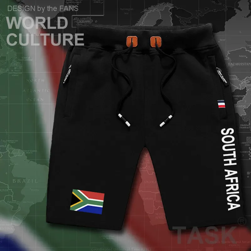 Новые мужские пляжные шорты с флагом Южной Африки тренировочные спортивные на