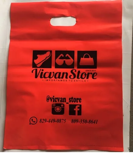 500 шт. пластиковые пакеты для упаковки волос с напечатанным логотипом Размер 11 8 *