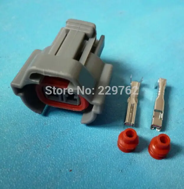 

Shhworldsea 2-контактный 2P 2,0 мм 6189-0039 автоматический водонепроницаемый разъем разъема автомобильной топливной форсунки для Toyota Honda Nissan и т. д.