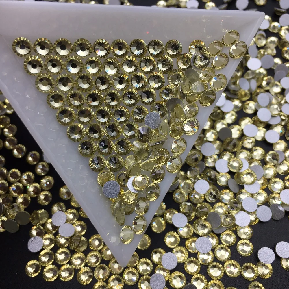 Good Quality Jonguil DIY Strass Crystal ss3-ss34 Non HotFix Nail Art Flatback Rhinestones for Clothes Decorations | Дом и сад