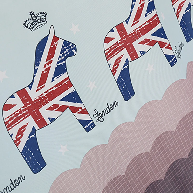 Шторы светонепроницаемые LifeTree для мальчиков и девочек спальни короткие на