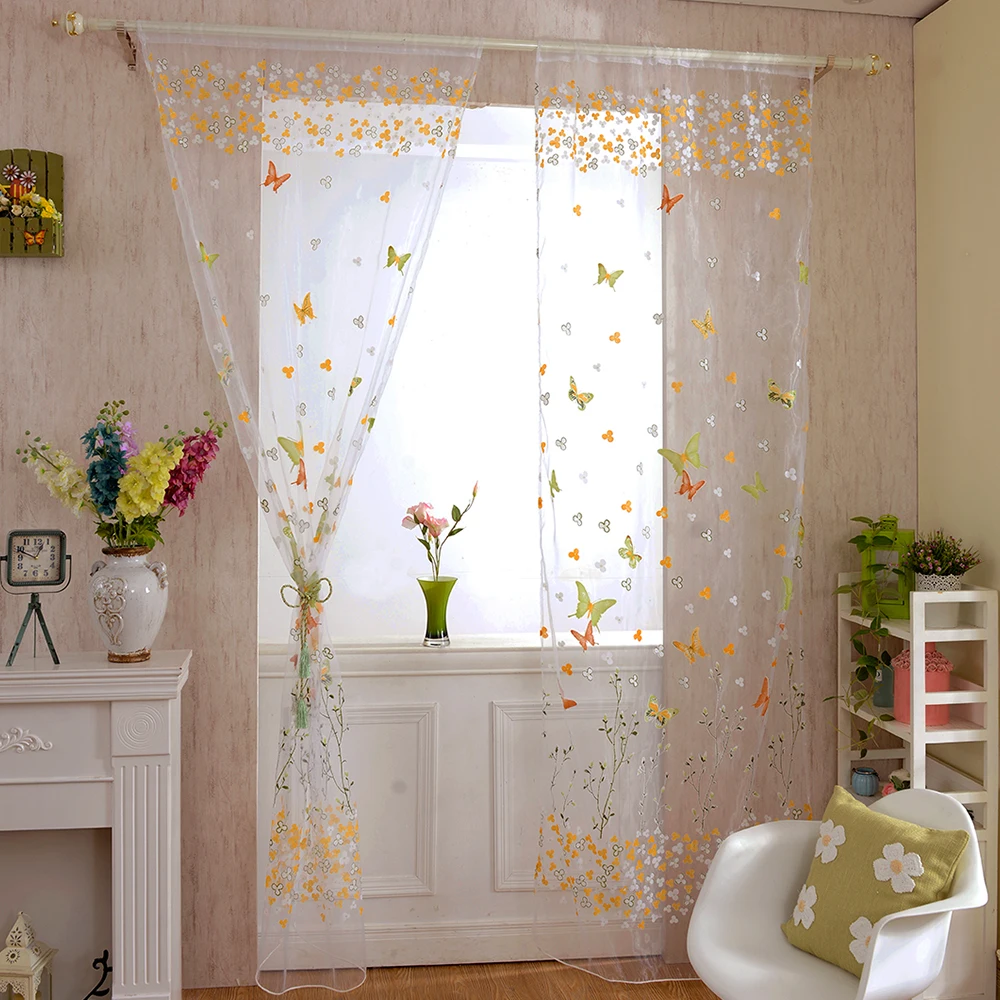 Розовая красная желтая зеленая Цветная Бабочка Смещенный экран Домашний Декор