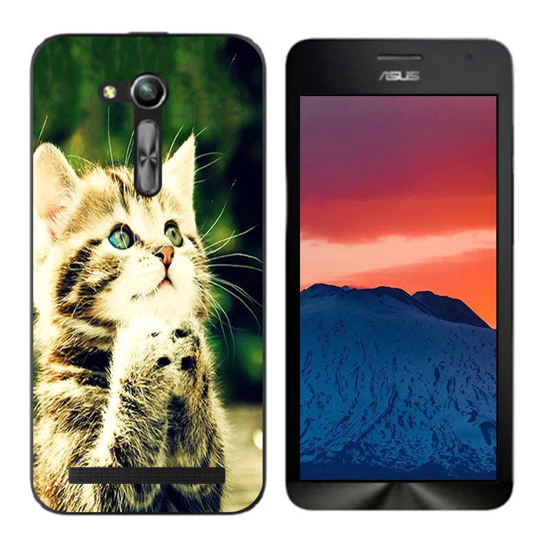 16 Чехол для Asus X014D чехол для Asus Zenfone GO ZB450KL ZB452KG 2nd Gen ASUS_X014D чехол с принтом "сделай сам" - Цвет: 16