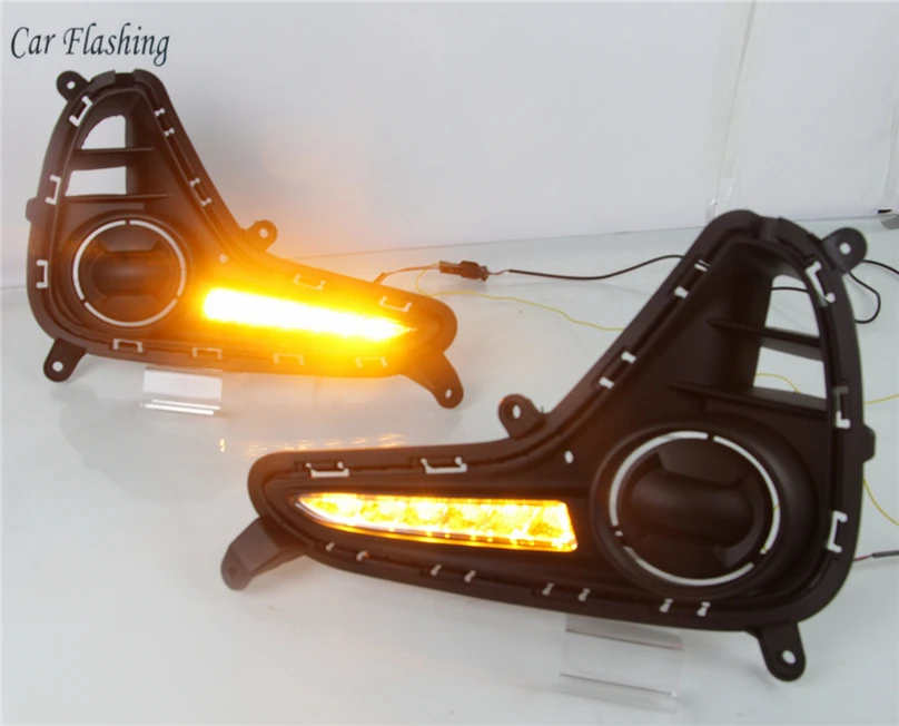 1 комплект автомобильные светодиодсветодиодный дневные ходовые огни для Hyundai I10