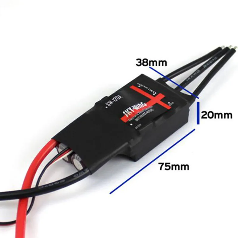 Регулятор скорости skywing 120A ESC с 5 а/5 В BEC для радиоуправляемого самолета