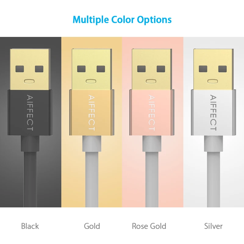 Кабель AIFFECT Type C USB-C к стандартному USB кабелю Typc-C папа мужчине кабель для зарядки