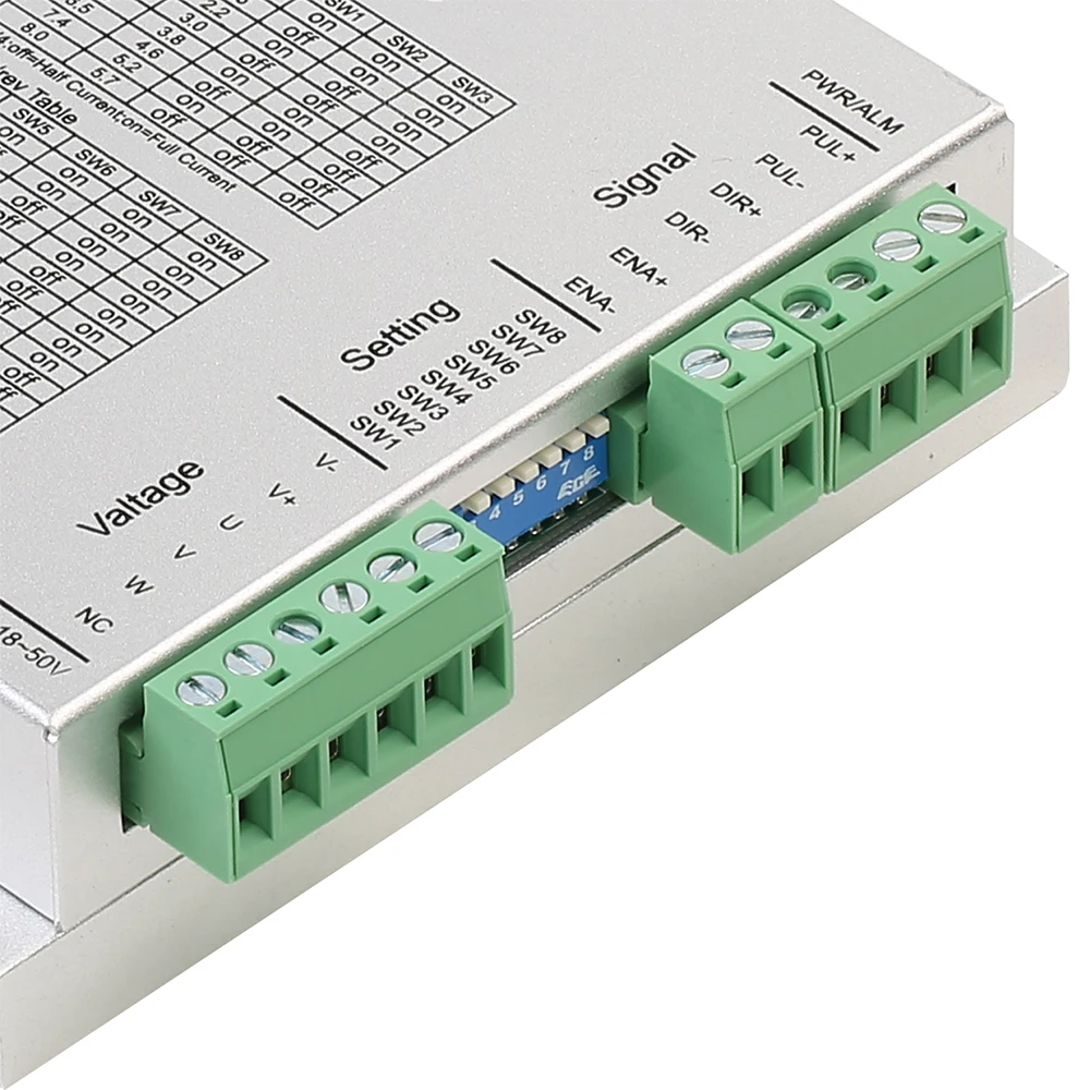 Контроллер шагового двигателя Rtelligent 3R60 3 Phase1.4 8.0A 24 50VAC/DC контроллер драйвера для
