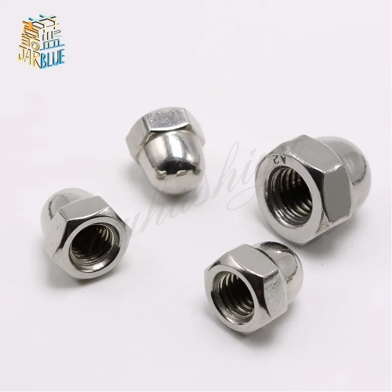 

Free Shipping!!M4 DIN1587Stainless Steel A2 acorn Nuts , Metric,20pcs