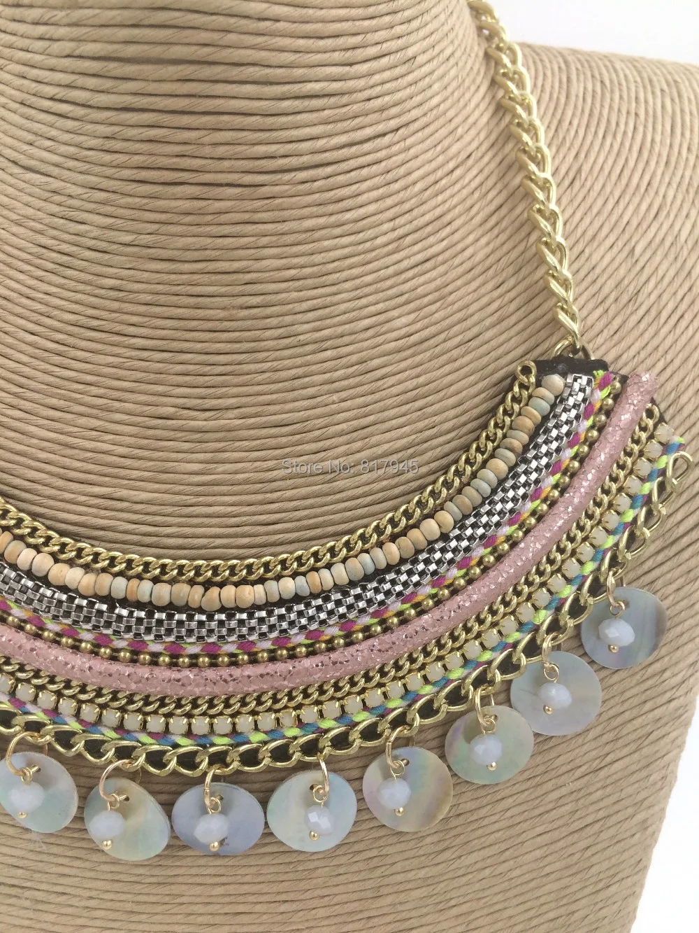 ?? 2016新しいファッションジュエリーハンド作るネックレス卸売ボヘミアスタイルのネックレス