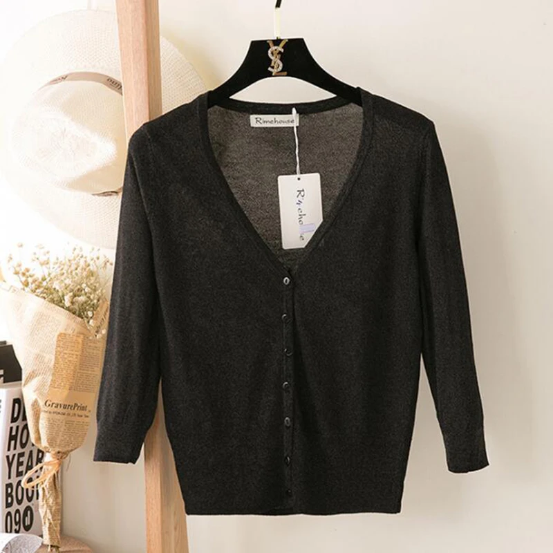 Rihschpiece 2018 летний вязаный свитер женский кардиган оверсайз кардиганы осенние