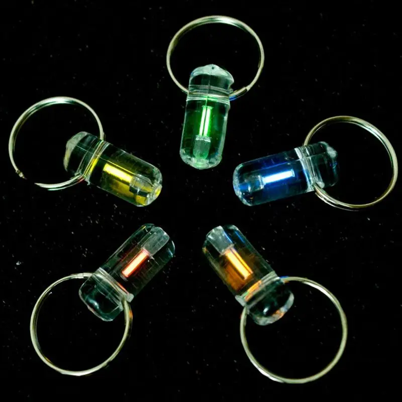 25 лет без энергии самосветящийся Тритиевый флуоресцентный брелок автомобильный